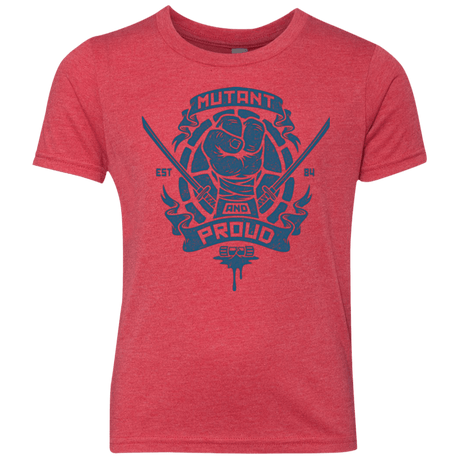 T-Shirts Vintage Red / YXS Mutant and Proud Leo Youth Triblend T-Shirt