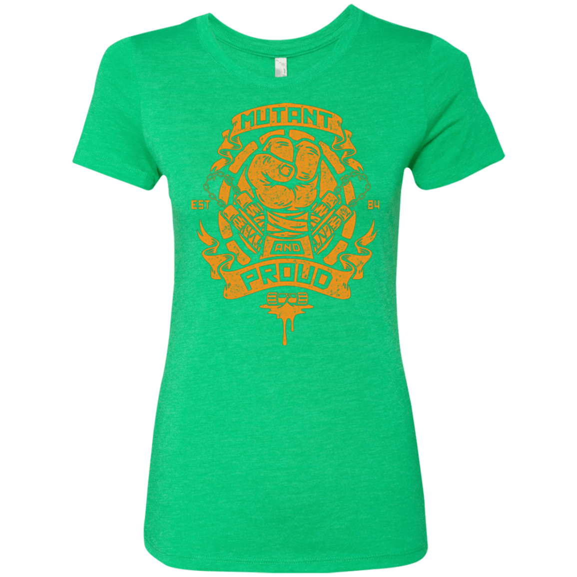 T-Shirts Envy / Small Mutant and Proud Mikey Women's Triblend T-Shirt