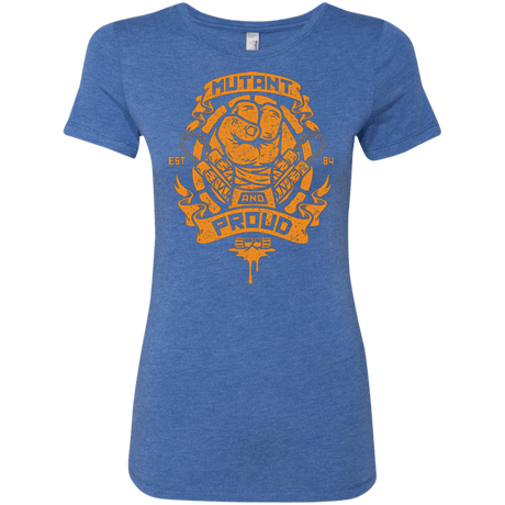 T-Shirts Vintage Royal / Small Mutant and Proud Mikey Women's Triblend T-Shirt