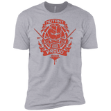 T-Shirts Heather Grey / X-Small Mutant and Proud Raph Men's Premium T-Shirt