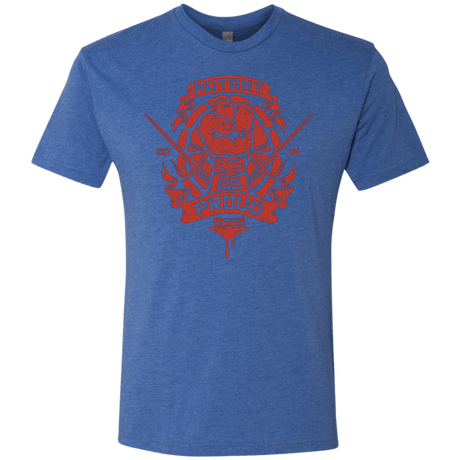 T-Shirts Vintage Royal / Small Mutant and Proud Raph Men's Triblend T-Shirt