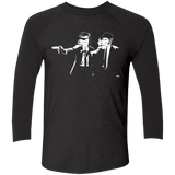 T-Shirts Vintage Black/Vintage Black / X-Small Mutant fiction Men's Triblend 3/4 Sleeve