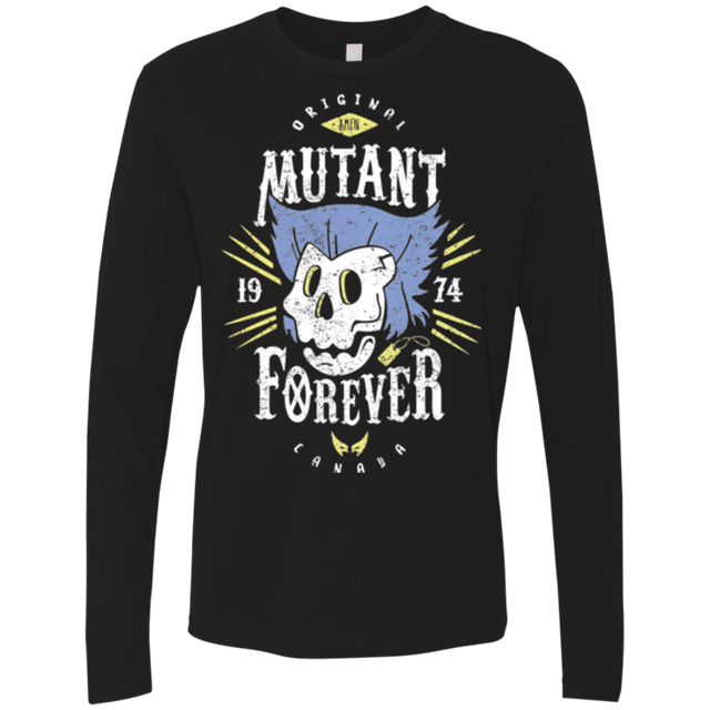 T-Shirts Black / Small Mutant Forever Men's Premium Long Sleeve