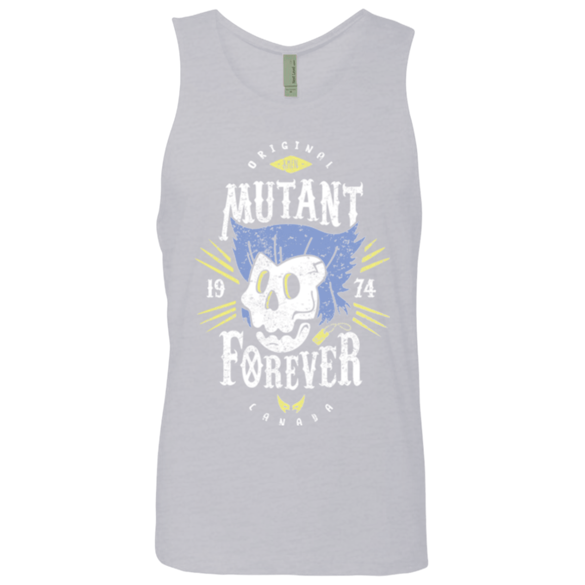 T-Shirts Heather Grey / Small Mutant Forever Men's Premium Tank Top