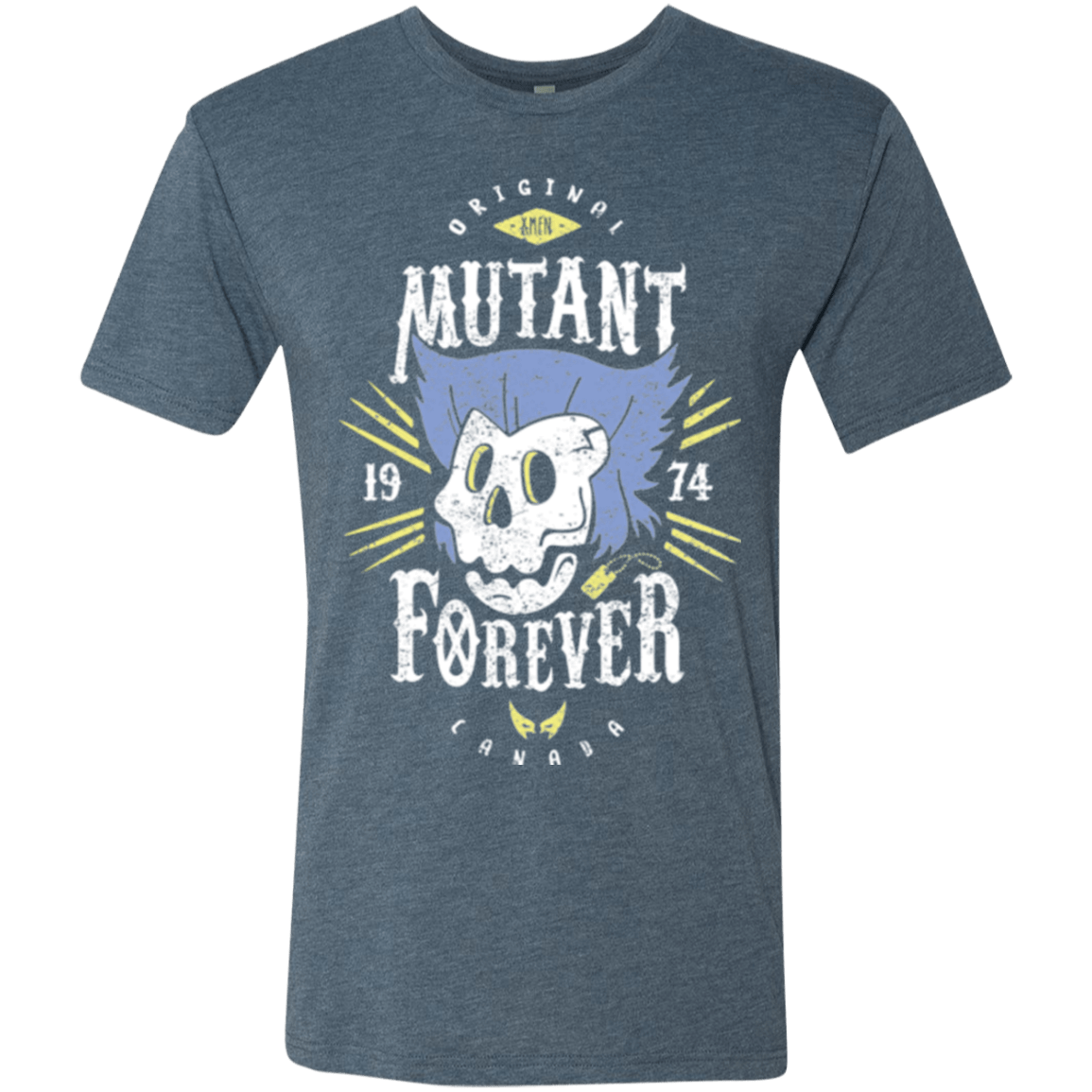 T-Shirts Indigo / Small Mutant Forever Men's Triblend T-Shirt