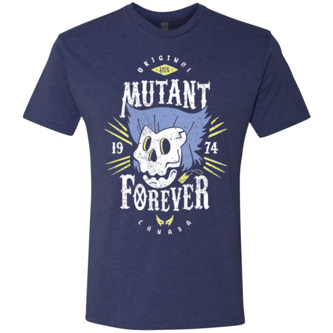 T-Shirts Vintage Navy / Small Mutant Forever Men's Triblend T-Shirt
