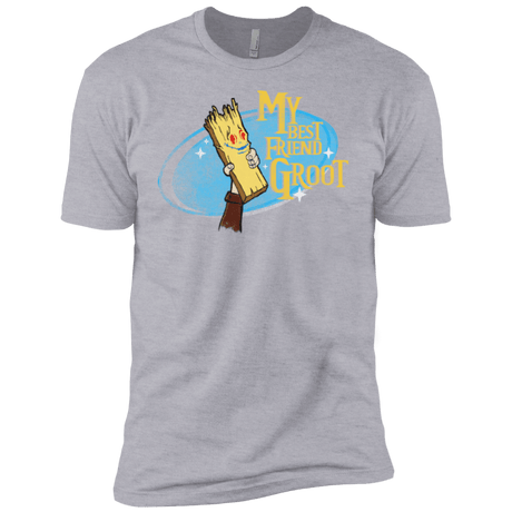 T-Shirts Heather Grey / YXS My Best Friend Groot Boys Premium T-Shirt