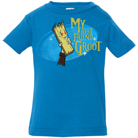 T-Shirts Cobalt / 6 Months My Best Friend Groot Infant PremiumT-Shirt