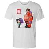 T-Shirts Heather White / Small My Big Hero Men's Triblend T-Shirt