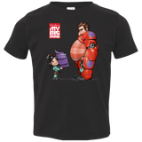 T-Shirts Black / 2T My Big Hero Toddler Premium T-Shirt
