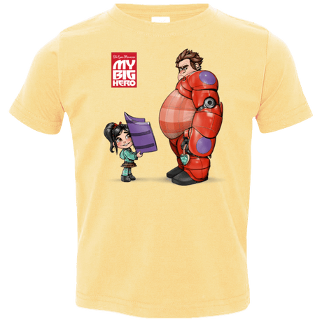T-Shirts Butter / 2T My Big Hero Toddler Premium T-Shirt