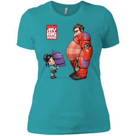 T-Shirts Tahiti Blue / X-Small My Big Hero Women's Premium T-Shirt