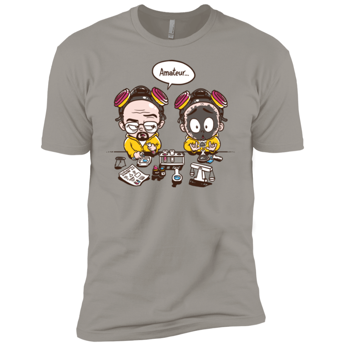 T-Shirts Light Grey / YXS My First Science kit Boys Premium T-Shirt