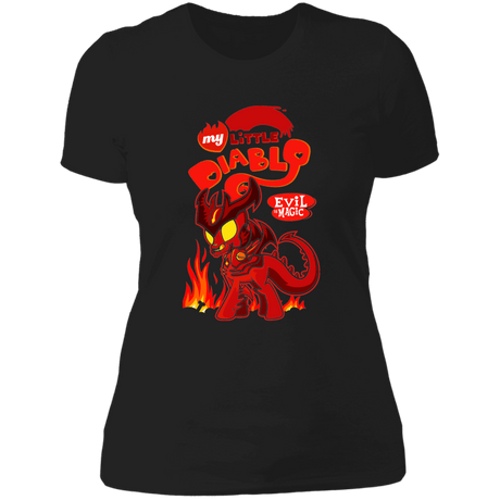 T-Shirts Black / X-Small My Little Diablo Women's Premium T-Shirt