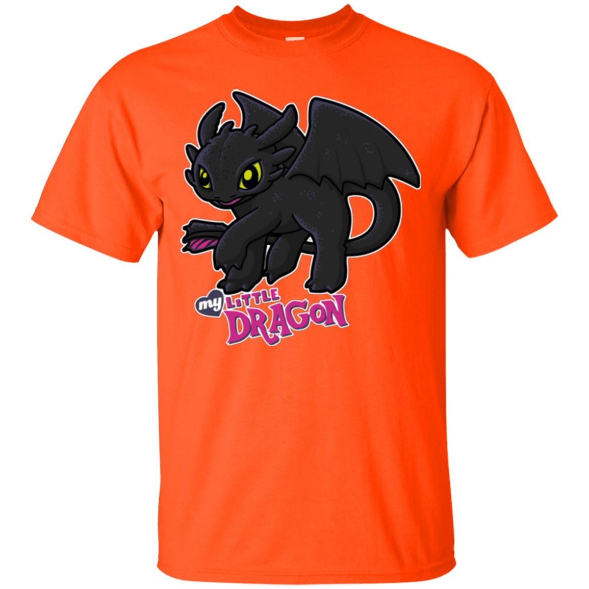 T-Shirts Orange / Small MY LITTLE DRAGON T-Shirt