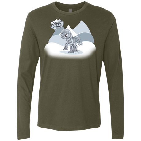 T-Shirts Military Green / Small my little walky Men's Premium Long Sleeve