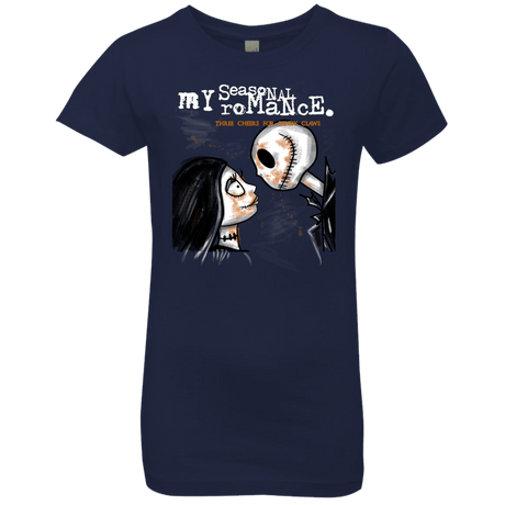 T-Shirts Midnight Navy / YXS MY SEASONAL ROMANCE Girls Premium T-Shirt