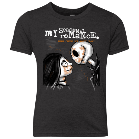 T-Shirts Vintage Black / YXS MY SEASONAL ROMANCE Youth Triblend T-Shirt