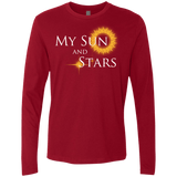 T-Shirts Cardinal / Small My Sun And Stars Men's Premium Long Sleeve