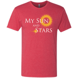 T-Shirts Vintage Red / Small My Sun And Stars Men's Triblend T-Shirt