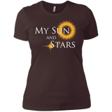 T-Shirts Dark Chocolate / X-Small My Sun And Stars Women's Premium T-Shirt
