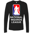 T-Shirts Black / Small National Wizards League Men's Premium Long Sleeve