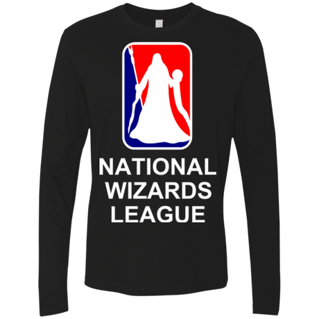 T-Shirts Black / Small National Wizards League Men's Premium Long Sleeve