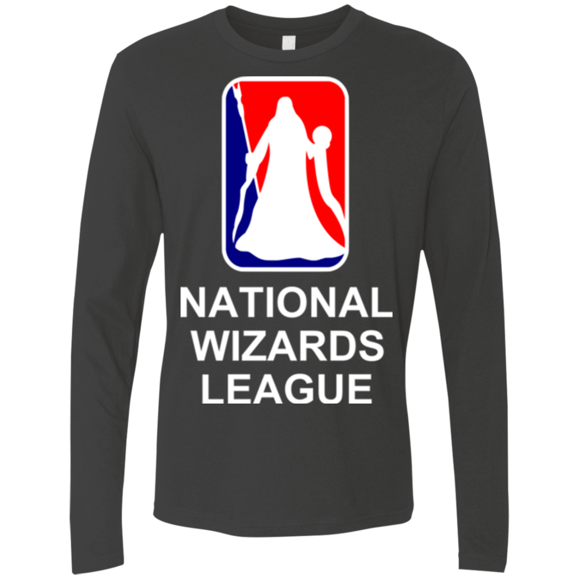 T-Shirts Heavy Metal / Small National Wizards League Men's Premium Long Sleeve
