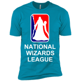 T-Shirts Turquoise / X-Small National Wizards League Men's Premium T-Shirt
