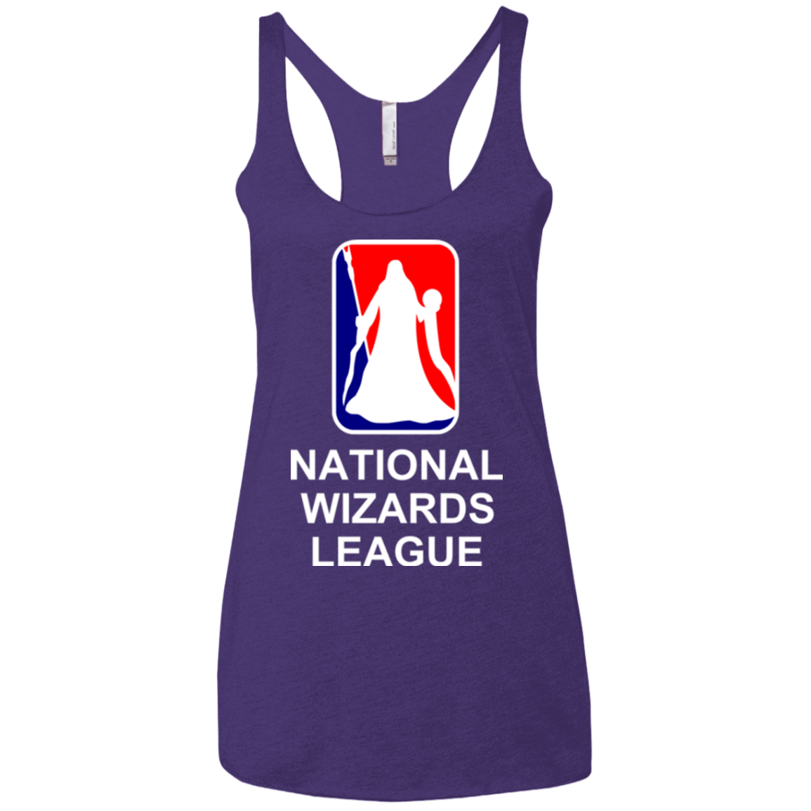 T-Shirts Purple / X-Small National Wizards League Women's Triblend Racerback Tank