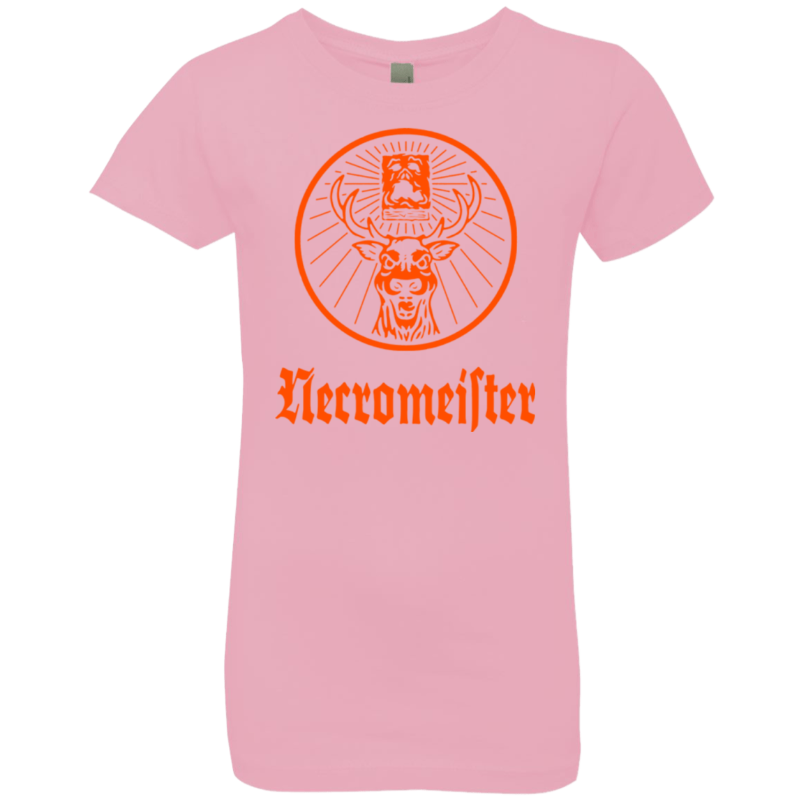 T-Shirts Light Pink / YXS NECROMEISTER Girls Premium T-Shirt