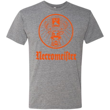 T-Shirts Premium Heather / Small NECROMEISTER Men's Triblend T-Shirt