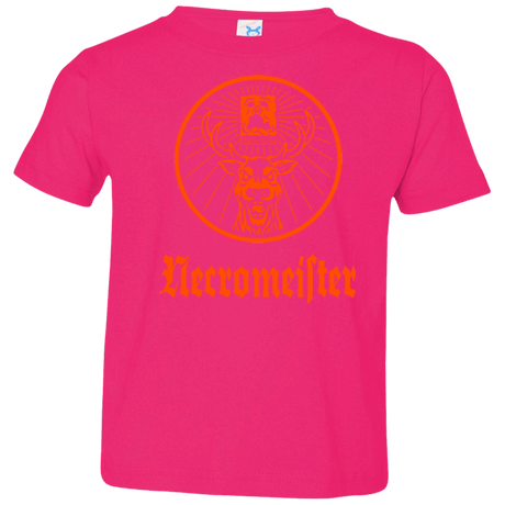 T-Shirts Hot Pink / 2T NECROMEISTER Toddler Premium T-Shirt