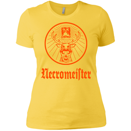 T-Shirts Vibrant Yellow / X-Small NECROMEISTER Women's Premium T-Shirt