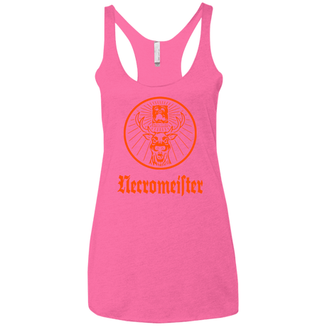 T-Shirts Vintage Pink / X-Small NECROMEISTER Women's Triblend Racerback Tank