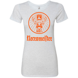T-Shirts Heather White / Small NECROMEISTER Women's Triblend T-Shirt