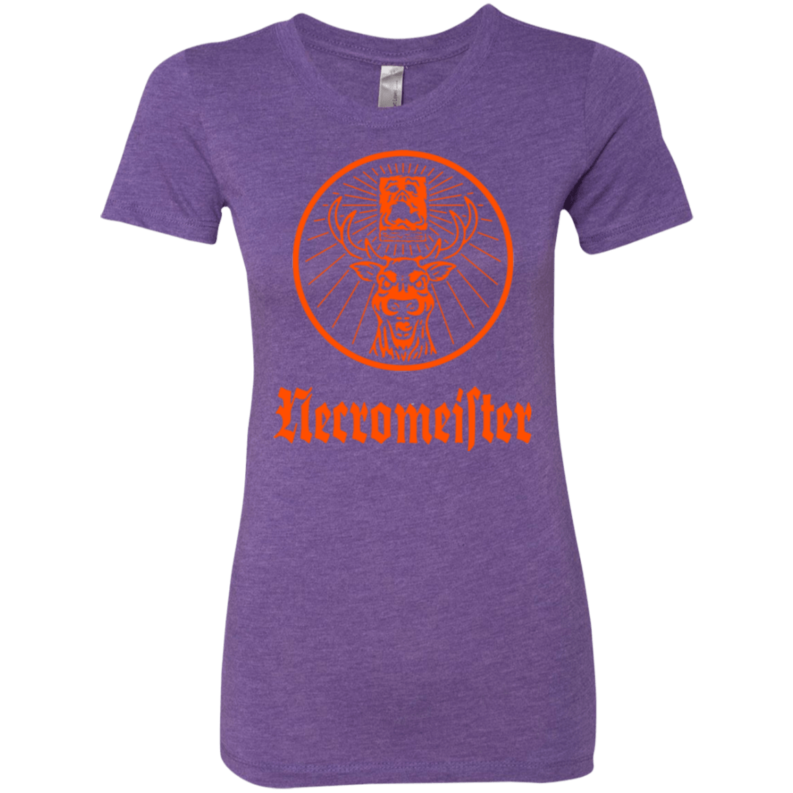 T-Shirts Purple Rush / Small NECROMEISTER Women's Triblend T-Shirt