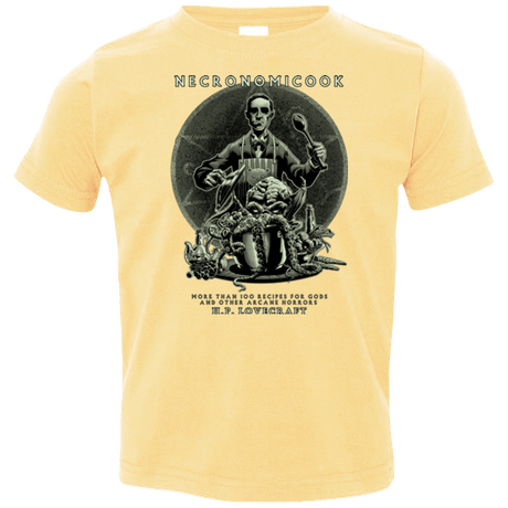 T-Shirts Butter / 2T Necronomicook Toddler Premium T-Shirt
