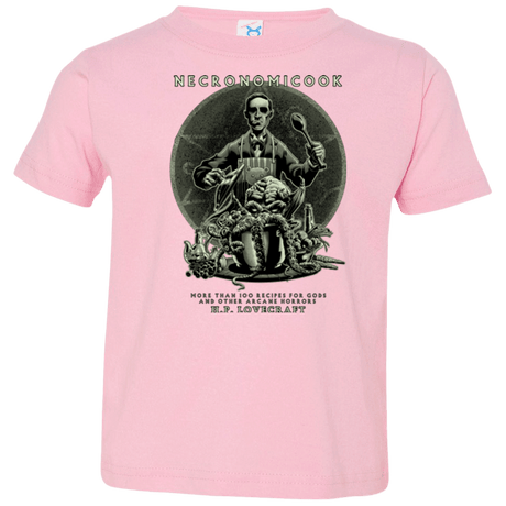 T-Shirts Pink / 2T Necronomicook Toddler Premium T-Shirt