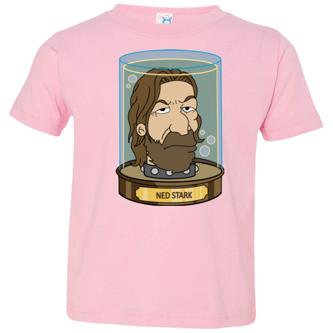 T-Shirts Pink / 2T Ned Stark Head Toddler Premium T-Shirt