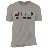 T-Shirts Light Grey / YXS Need Caffeine Boys Premium T-Shirt