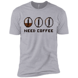 T-Shirts Heather Grey / YXS Need Coffee Boys Premium T-Shirt