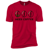 T-Shirts Red / YXS Need Coffee Boys Premium T-Shirt