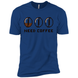 T-Shirts Royal / YXS Need Coffee Boys Premium T-Shirt