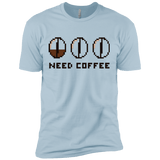 T-Shirts Light Blue / X-Small Need Coffee Men's Premium T-Shirt