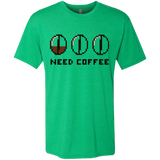 T-Shirts Envy / Small Need Coffee Men's Triblend T-Shirt