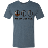 T-Shirts Indigo / Small Need Coffee Men's Triblend T-Shirt