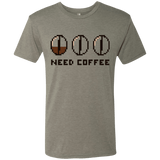 T-Shirts Venetian Grey / Small Need Coffee Men's Triblend T-Shirt