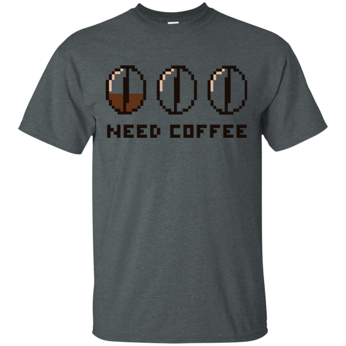 T-Shirts Dark Heather / Small Need Coffee T-Shirt