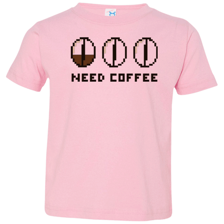 T-Shirts Pink / 2T Need Coffee Toddler Premium T-Shirt